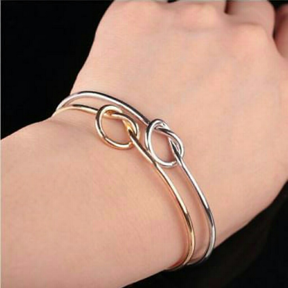 knot bracelet Chic Fashion Simple Knot Bangle